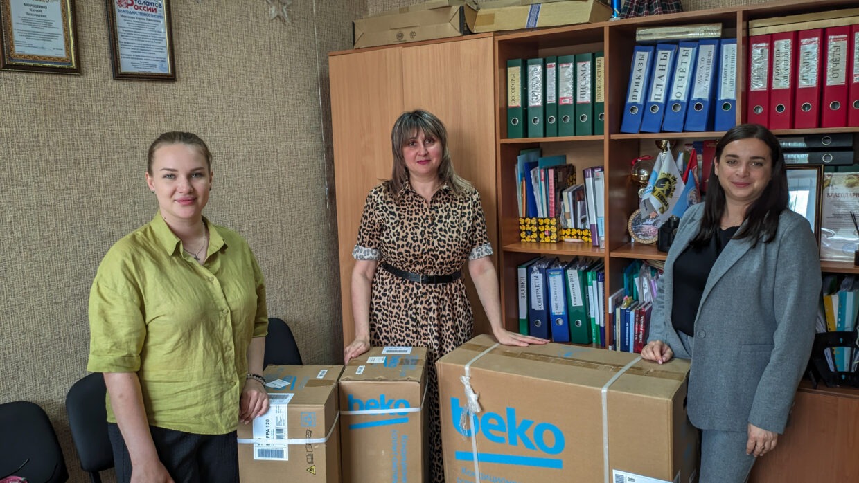 🏫Передали помощь для ГБОУ ЛНР «ЛУВО “Барвинок”»