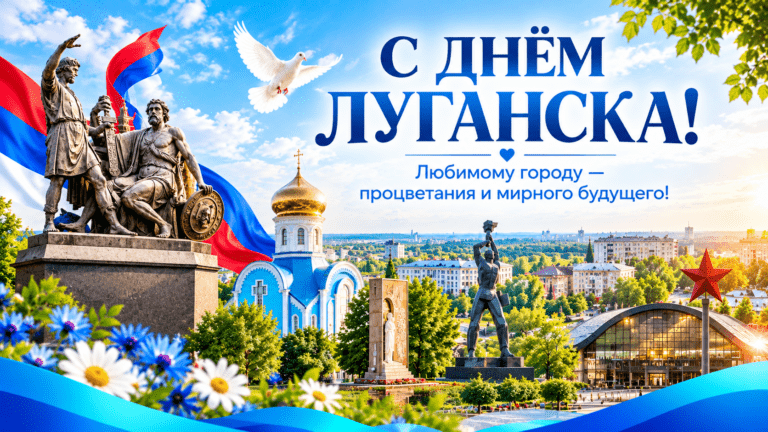 Сегодня Луганск отмечает День города!