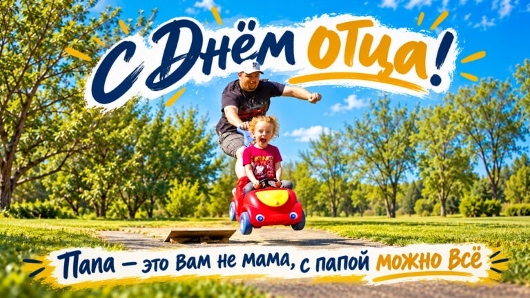 💙 С Днём отца!