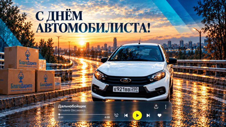 Включён приёмник на любимой волне…